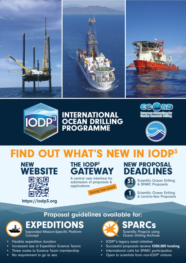 IODP3 Website Launch Flyer